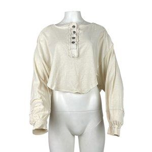 We The Free Top Beige Size XS